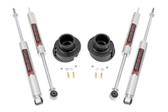 Rough Country 2.5 in Leveling Lift Kit w/Shocks - 37741 - Black Patch Performance - ROUG37741