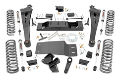 Rough Country 5 in Suspension Lift Kit w/Shocks - 38370 - Black Patch Performance - ROUG38370