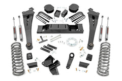 Rough Country 5 in Suspension Lift Kit w/N3 Shocks - 38430 - Black Patch Performance - ROUG38430