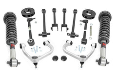Rough Country 3 in Suspension Lift Kit w/Shocks - 40240 - Black Patch Performance - ROUG40240