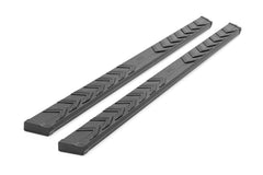 Rough Country Running Boards - 41012 - Black Patch Performance - ROUG41012