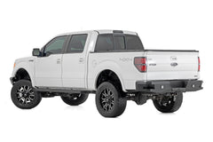 Rough Country Running Boards - 41012 - Black Patch Performance - ROUG41012