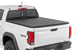 Rough Country Soft Roll - Up Bed Cover - 42120500 - Black Patch Performance - ROUG42120500