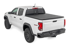 Rough Country Soft Roll - Up Bed Cover - 42120500 - Black Patch Performance - ROUG42120500
