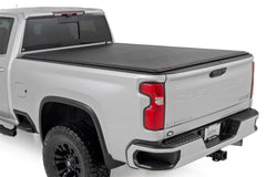 Rough Country Soft Roll - Up Bed Cover - 42120690 - Black Patch Performance - ROUG42120690