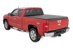 Rough Country Soft Roll - Up Bed Cover - 42207650 - Black Patch Performance - ROUG42207650