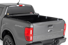Rough Country Soft Roll - Up Bed Cover - 42219500 - Black Patch Performance - ROUG42219500
