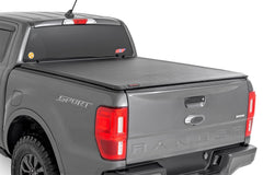 Rough Country Soft Roll - Up Bed Cover - 42219500 - Black Patch Performance - ROUG42219500