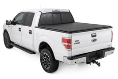 Rough Country Soft Roll - Up Bed Cover - 42509550 - Black Patch Performance - ROUG42509550