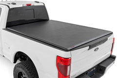 Rough Country Soft Roll - Up Bed Cover - 42517650 - Black Patch Performance - ROUG42517650