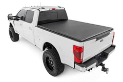 Rough Country Soft Roll - Up Bed Cover - 42517650 - Black Patch Performance - ROUG42517650