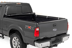 Rough Country Soft Roll - Up Bed Cover - 42599650 - Black Patch Performance - ROUG42599650