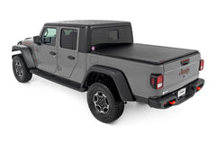 Rough Country Soft Roll - Up Bed Cover - 42620500 - Black Patch Performance - ROUG42620500
