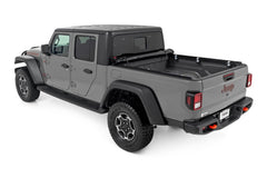 Rough Country Soft Roll - Up Bed Cover - 42620500 - Black Patch Performance - ROUG42620500