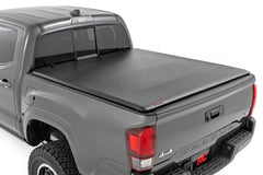 Rough Country Soft Roll - Up Bed Cover - 42716501 - Black Patch Performance - ROUG42716501