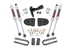 Rough Country 3 in Suspension Lift Kit w/Shocks - 43440 - Black Patch Performance - ROUG43440