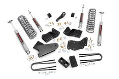 Rough Country 4 in Suspension Lift Kit w/Shocks - 43530 - Black Patch Performance - ROUG43530