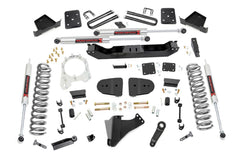 Rough Country 6 in Suspension Lift Kit w/Shocks - 43740 - Black Patch Performance - ROUG43740