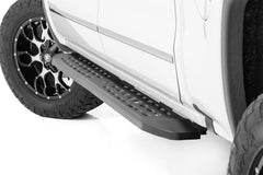 Rough Country Running Boards - 44001 - Black Patch Performance - ROUG44001