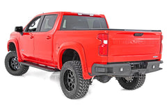 Rough Country Running Boards - 44002 - Black Patch Performance - ROUG44002