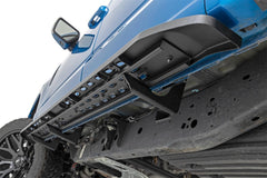 Rough Country Running Boards - 44005 - Black Patch Performance - ROUG44005
