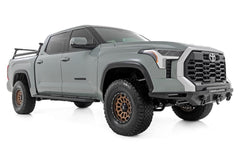 Rough Country Running Boards - 44007 - Black Patch Performance - ROUG44007