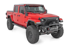 Rough Country Running Boards - 44008 - Black Patch Performance - ROUG44008