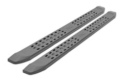 Rough Country Running Boards - 44009 - Black Patch Performance - ROUG44009