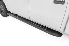 Rough Country Running Boards - 44010 - Black Patch Performance - ROUG44010