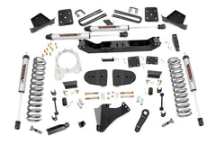 Rough Country 6 in Suspension Lift Kit w/Shocks - 44170 - Black Patch Performance - ROUG44170