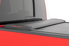 Rough Country Hard Folding Bed Cover - 46320551 - Black Patch Performance - ROUG46320551