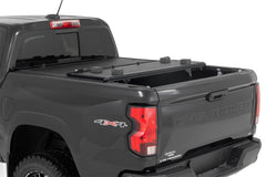 Rough Country Hard Low Profile Bed Cover - 47120500B - Black Patch Performance - ROUG47120500B