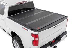 Rough Country Hard Low Profile Bed Cover - 47120651B - Black Patch Performance - ROUG47120651B