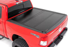 Rough Country Hard Tri - Fold Tonneau Bed Cover - 47320550 - Black Patch Performance - ROUG47320550
