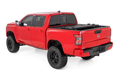 Rough Country Hard Low Profile Bed Cover - 47520551B - Black Patch Performance - ROUG47520551B