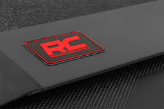 Rough Country Hard Low Profile Bed Cover - 47520551B - Black Patch Performance - ROUG47520551B