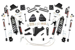 Rough Country 4.5 in Coilover Conversion Lift Kit - 47859 - Black Patch Performance - ROUG47859