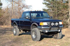 Rough Country 4 in Suspension Lift Kit w/Shocks - 48030 - Black Patch Performance - ROUG48030