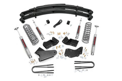 Rough Country 4 in Suspension Lift Kit w/Shocks - 48030 - Black Patch Performance - ROUG48030