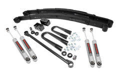 Rough Country 3 in Suspension Lift Kit w/Shocks - 487.20 - Black Patch Performance - ROUG487.20