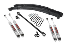 Rough Country 2.5 in Front Leveling Kit - 489.20 - Black Patch Performance - ROUG489.20