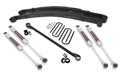 Rough Country 2.5 in Leveling Lift Kit w/Shocks - 48940 - Black Patch Performance - ROUG48940