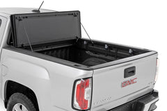 Rough Country Hard Tri - Fold Tonneau Bed Cover - 49120500 - Black Patch Performance - ROUG49120500