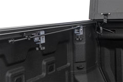 Rough Country Hard Tri - Fold Tonneau Bed Cover - 49120500 - Black Patch Performance - ROUG49120500