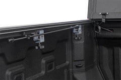 Rough Country Hard Tri - Fold Tonneau Bed Cover - 49120650 - Black Patch Performance - ROUG49120650