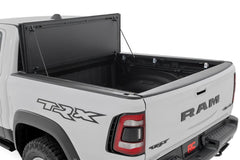 Rough Country Hard Tri - Fold Tonneau Bed Cover - 49320650 - Black Patch Performance - ROUG49320650
