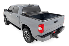 Rough Country Hard Tri - Fold Tonneau Bed Cover - 49414551 - Black Patch Performance - ROUG49414551