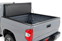 Rough Country Hard Tri - Fold Tonneau Bed Cover - 49414551 - Black Patch Performance - ROUG49414551
