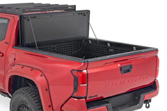Rough Country Hard Tri - Fold Tonneau Bed Cover - 49415551 - Black Patch Performance - ROUG49415551