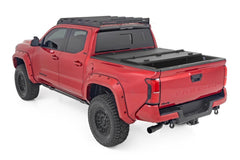 Rough Country Hard Tri - Fold Tonneau Bed Cover - 49415551 - Black Patch Performance - ROUG49415551